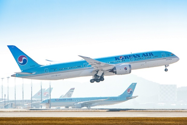 Korean Air ouvre une ligne Boston - Séoul