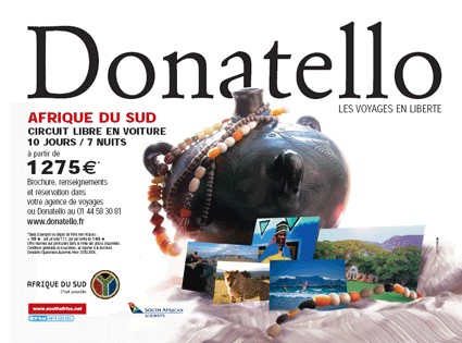 L’Afrique du Sud et Donatello s'affichent à Paris