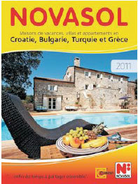 Novasol 2011 édite ses 5 catalogues 2011 Novasol 2011 édite ses 5 catalogues 2011