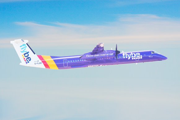 Pour cet hiver 2018-19, Flybe étoffe ses vols au départ d'Exeter. La compagnie ajoute une deuxième fréquence quotidienne Paris Charles de Gaulle (excepté les samedis). -  DR Photo Flybe