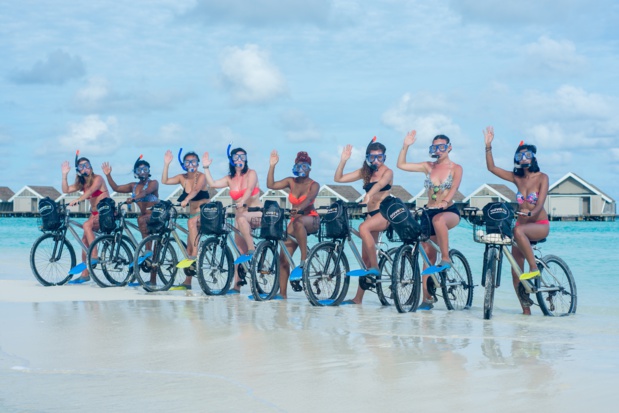 L'équipe Nautil-oovatu aux Maldives en 2018. DR L'équipe Nautil-oovatu aux Maldives en 2018. DR