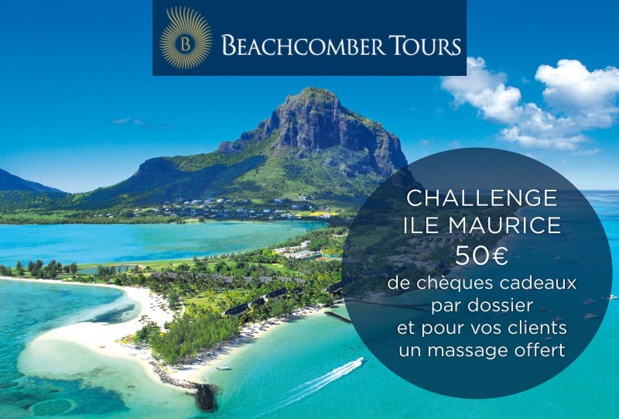 Beachcomber Tours fait gagner des cadeaux aux agents de voyages...