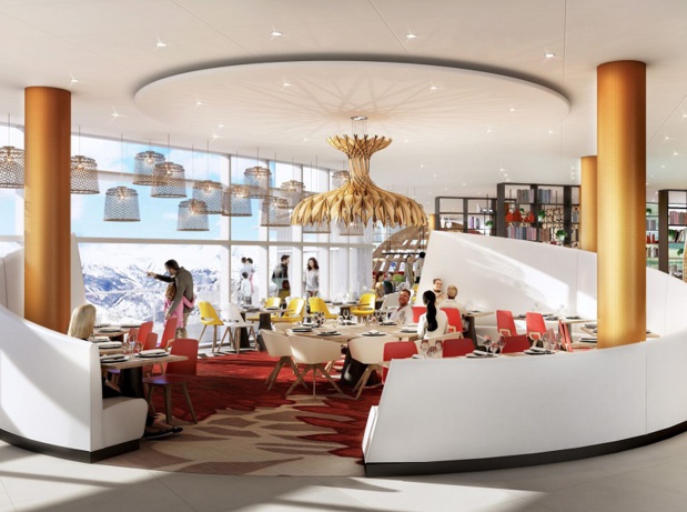 Les Arcs Panorama tient son nom de la vue panoramique qu'il offre depuis ses terrasses, espaces communs et chambres sur la vallée de la Tarentaise et les sommets environnant - DR : Club Med Les Arcs Panorama tient son nom de la vue panoramique qu'il offre depuis ses terrasses, espaces communs et chambres sur la vallée de la Tarentaise et les sommets environnant - DR : Club Med