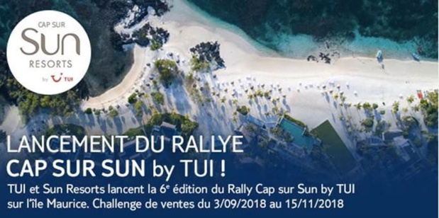 Challenge de ventes : c'est parti pour le 6e Rallye Cap sur SUN by TUI !