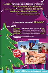 Rêves en Cadeau : challenge de ventes agents de voyages