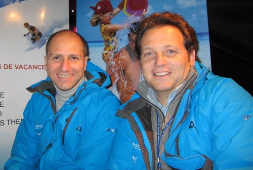 Olivier Abergel et Yariv Abehsera les fondateurs et directeurs du groupe Travelfactory