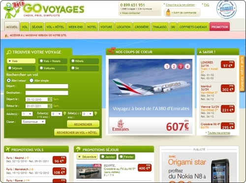 Go Voyages : le tour operating pas assez rentable pour les actionnaires