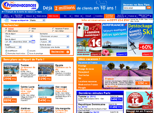 Promovacances mis en vente par Barclays Private Equity Promovacances mis en vente par Barclays Private Equity