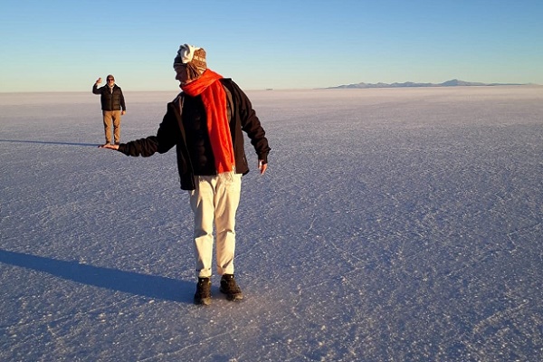 Un couple de voyageurs étant parti avec D’où l’Envie de Voyager - Crédit photo : D’où l’Envie de Voyager