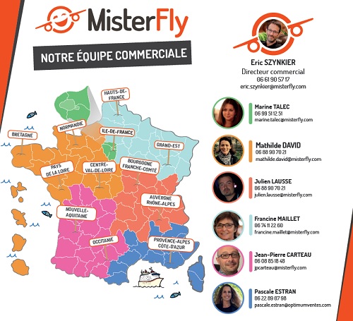 Misterfly : Jean-Pierre Carteau nouveau commercial Sud-Ouest Misterfly : Jean-Pierre Carteau nouveau commercial Sud-Ouest