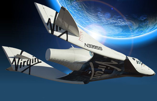 Spaceshiptwo de Virgin Galactic