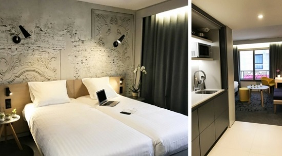 Les chambres de l'Appart'Hotel de Cannes - DR Nemea Les chambres de l'Appart'Hotel de Cannes - DR Nemea