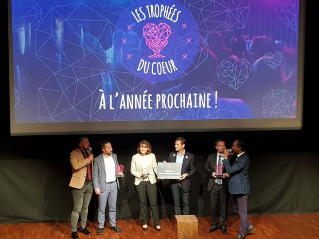 MisterFly et l'association Imagine For Margo remportent le Trophée du Cœur 2018 - DR MisterFly et l'association Imagine For Margo remportent le Trophée du Cœur 2018 - DR
