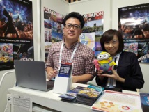 Dragon Sanada et Yasuyo Kuroda responsables des ventes à l’international. Dragon Sanada et Yasuyo Kuroda responsables des ventes à l’international.