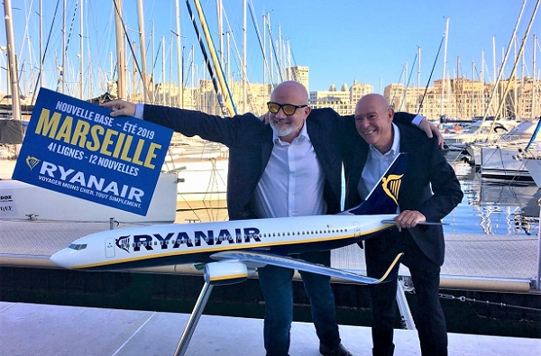 Ryanair main dans la main avec l'aéroport de Marseille - Crédit photo : RP