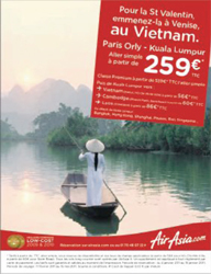 AirAsia X : 259 € TTC l'aller simple entre Paris et Kuala Lumpur AirAsia X : 259 € TTC l'aller simple entre Paris et Kuala Lumpur