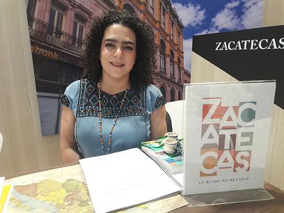 Gabriela Ibarra- Ministre adjointe à la promotion touristique de l’Etat de Zacatecas.