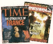 Le lendemain de la conférence, les unes des journaux n'ont guère changé... Le lendemain de la conférence, les unes des journaux n'ont guère changé...