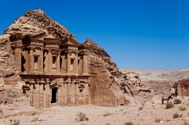 Mi-construite et mi-sculptée dans le roc, Petra est un site archéologique inscrit au patrimoine mondial de l’UNESCO depuis 1985 - DR : Pixabay