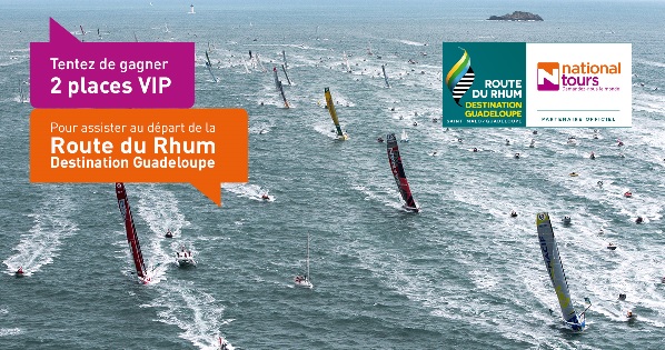 Nationaltours vous fait gagner 2 places VIP pour le départ de la Route du Rhum - Crédit photo : Nationaltours