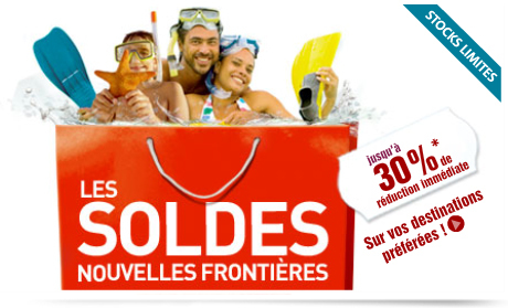 Nouvelles Frontières relance son opération soldes Nouvelles Frontières relance son opération soldes