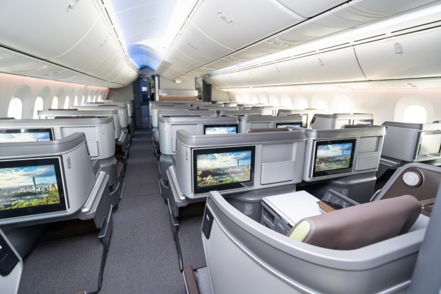 EVA Air prend livraison de son 1er B787 Dremaliner