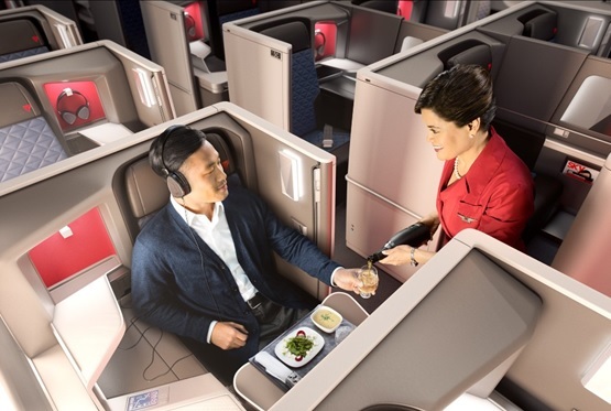 Delta Air Lines : la présélection des repas disponible au départ de CDG