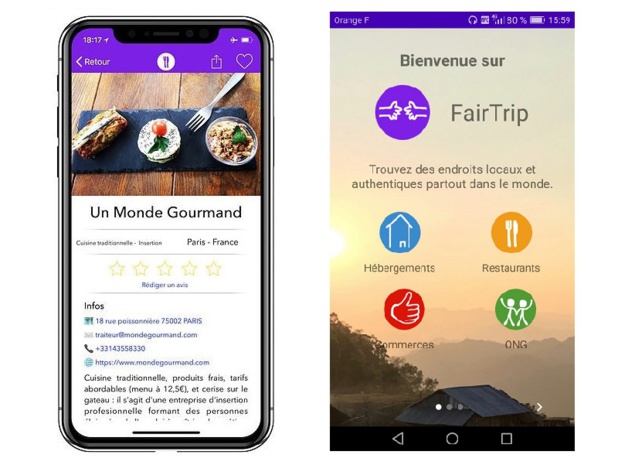 l'application fairtrip