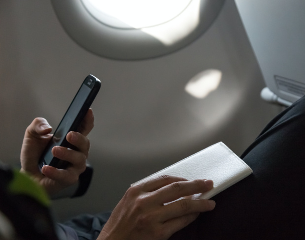 D'ici 5 à 10 ans, la quasi-totalité des avions commerciaux devrait être équipés d'une antenne wifi © AlexBrylov D'ici 5 à 10 ans, la quasi-totalité des avions commerciaux devrait être équipés d'une antenne wifi © AlexBrylov
