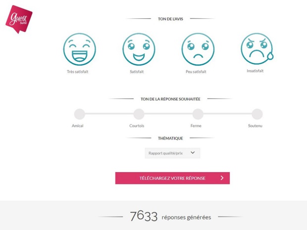 Avis client : Guest fournit des réponses clé-en-main Avis client : Guest fournit des réponses clé-en-main