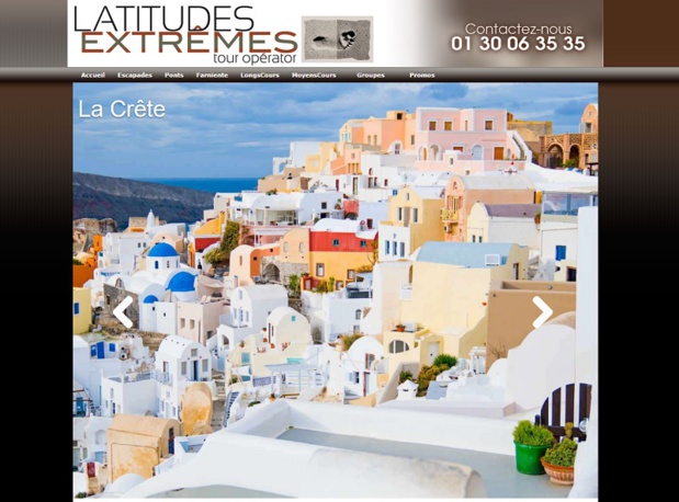 Latitudes Extrêmes souhaite atteindre 30 M€ de chiffre d'affaires sur la partie groupes pour l'exercice 2020-2021 - DR : Capture d'écran du site Latitudes Extrêmes souhaite atteindre 30 M€ de chiffre d'affaires sur la partie groupes pour l'exercice 2020-2021 - DR : Capture d'écran du site