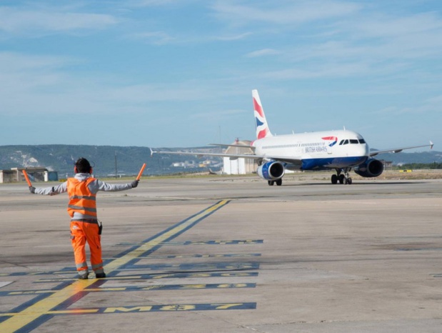 4ème liaison quotidienne entre Londres Heathrow et Marseille Provence mise en place par British Airways - Photo AMP