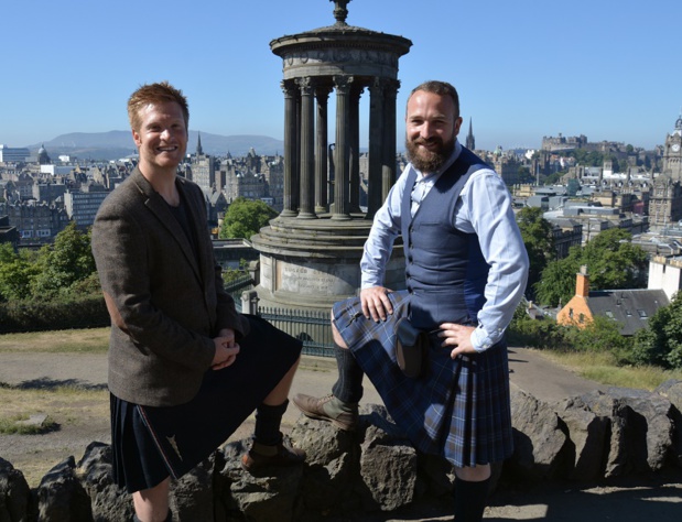 Richard Servranckx et Quentin Gall ont lancé, début 2018, Inspired by Scotland, un nouveau DMC sur l'Ecosse, à destination des agences de voyages affaires - DR : Inspired by Scotland