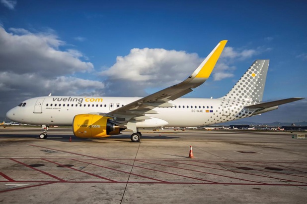 Le nouvel avion Vueling Airbus A320neo - DR