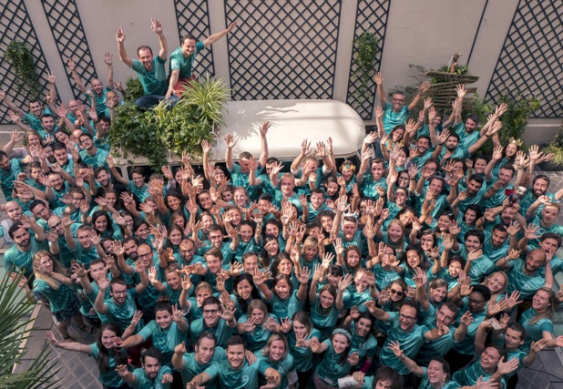 L'équipe Evaneos en avril 2018. - DR Evaneos L'équipe Evaneos en avril 2018. - DR Evaneos