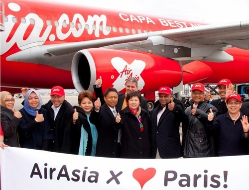 Le premier vol qui a quitté KL pour rejoindre Paris avait un remplissage de 85%... Le premier vol qui a quitté KL pour rejoindre Paris avait un remplissage de 85%...