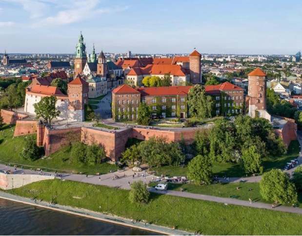 Pour Annemarie Hoarau, la plupart des Français ont une image de l'Europe de l'Est bien différente de la réalité. Son but : leur faire découvrir ces pays tels qu'elle les connait. Ici, le château du Wawel à Cracovie - DR