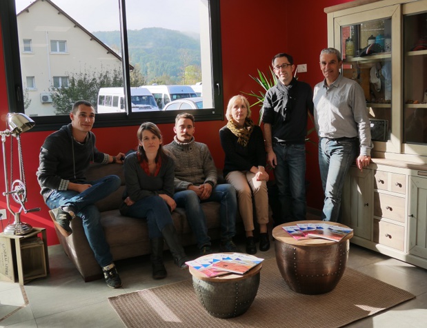 L'équipe de Deltour Voyages à Saint-Geniez-d'Olt - DR : Deltour Voyages L'équipe de Deltour Voyages à Saint-Geniez-d'Olt - DR : Deltour Voyages