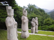 DPRK - Kaesong - La tombe King Kon Min DPRK - Kaesong - La tombe King Kon Min