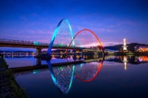 Corée du Sud - Pont de l'exposition à Daejeon