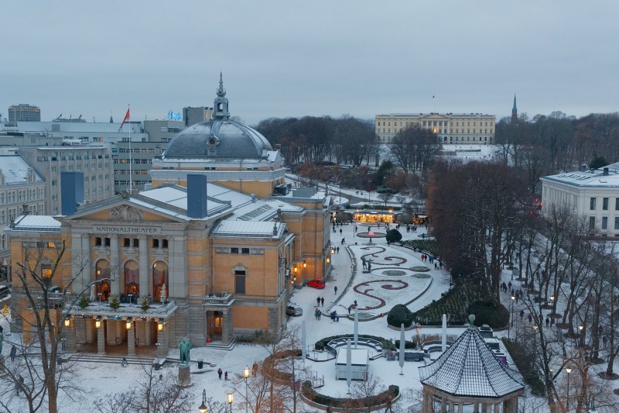 Oslo sous la neige - Photo BM
