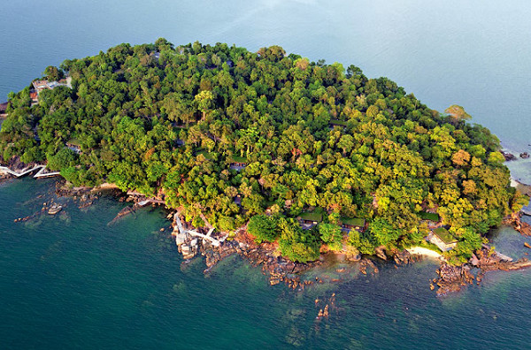 Six Senses ouvre un hôtel sur une île de 12 hectares au Cambodge (Photos)