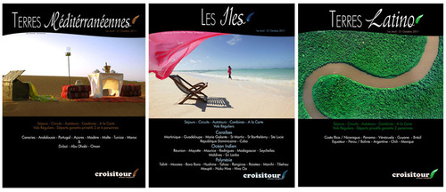 Nouvelles brochures Croisitour : le papier complémentaire du web... et vice et versa Nouvelles brochures Croisitour : le papier complémentaire du web... et vice et versa