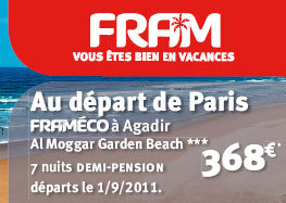 Fram lance une campagne sur le Maroc Fram lance une campagne sur le Maroc