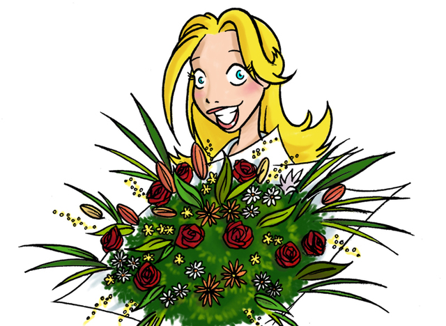 Pour la Journée des Femmes, Raphaël, notre talentueux graphiste, a décidé d'offrir à notre blonde agent de voyages un look plus tendre et qui sied davantage à notre Léa qui, au fond, est une grande romantique qui s'ignore (?)... Pour la Journée des Femmes, Raphaël, notre talentueux graphiste, a décidé d'offrir à notre blonde agent de voyages un look plus tendre et qui sied davantage à notre Léa qui, au fond, est une grande romantique qui s'ignore (?)...