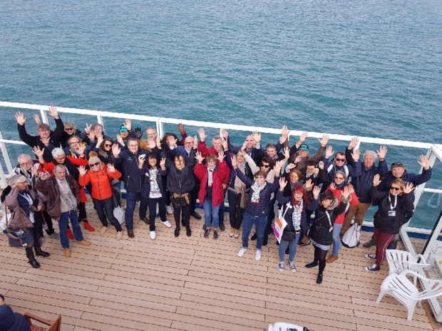 Les 50 invités de Nationaltours pour le départ de la Route du Rhum - DR Les 50 invités de Nationaltours pour le départ de la Route du Rhum - DR