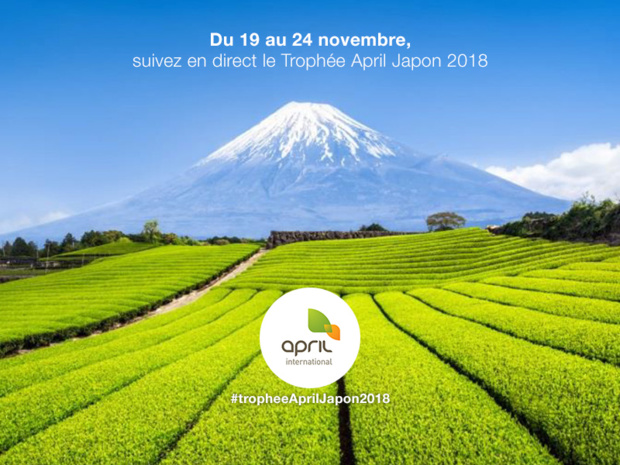 Trophée April 2018 : destination le pays du soleil levant Trophée April 2018 : destination le pays du soleil levant