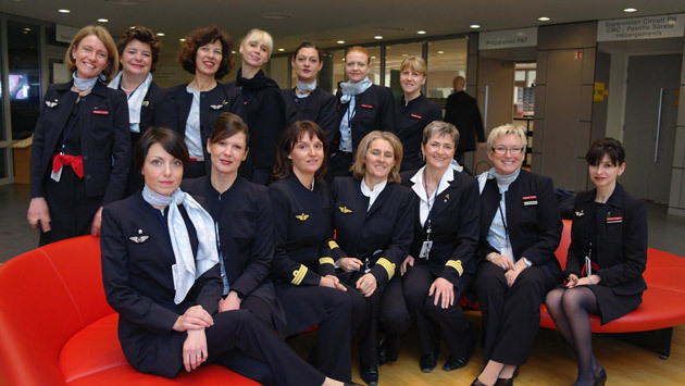 Air France : équipage 100% féminin pour le vol Paris- Hong Kong Air France : équipage 100% féminin pour le vol Paris- Hong Kong