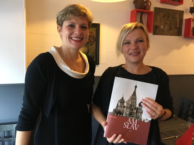 Natacha Demoux, directrice des ventes et Tatiana Maltseva, directrice de la production. - CL Natacha Demoux, directrice des ventes et Tatiana Maltseva, directrice de la production. - CL