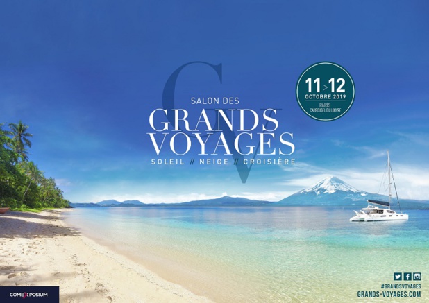 Le salon des Grands Voyages se déroulera les 11 et 12 octobre 2019 à Paris au Caroussel du Louvre - DR Le salon des Grands Voyages se déroulera les 11 et 12 octobre 2019 à Paris au Caroussel du Louvre - DR